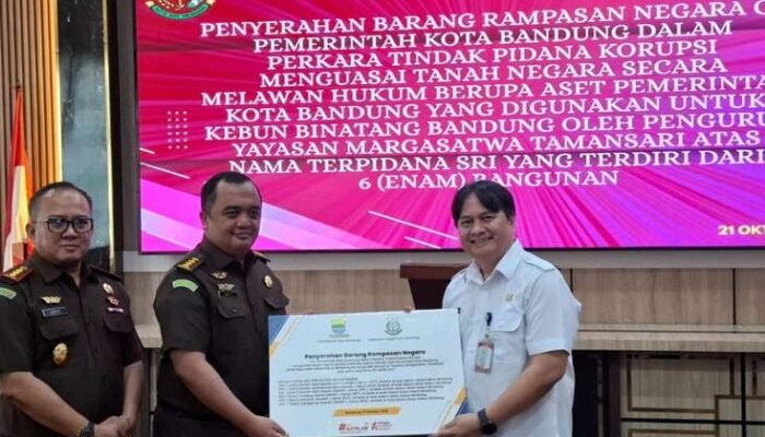 Pemkot Bandung Terima Enam Bangunan Kebun Binatang dari Kejaksaan, Ini Daftarnya