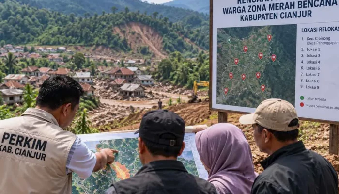 Cianjur Siapkan 9 Lokasi Relokasi Warga di Zona Merah Bencana, Baru Satu Lahan Tersedia