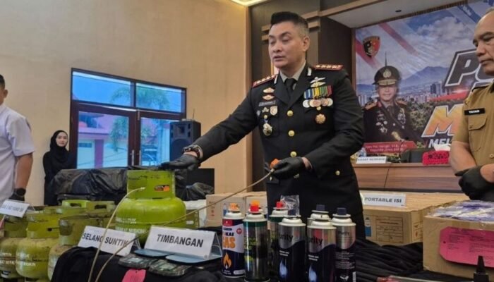Oplos LPG 3 Kg ke Tabung Portabel, Negara Diduga Rugi Rp. 432 Juta