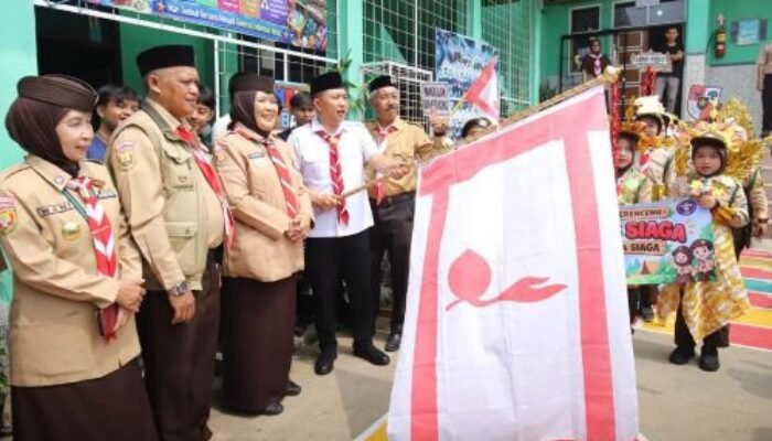 Wabup Sukabumi Lepas Defile Pesta Siaga di Cidahu