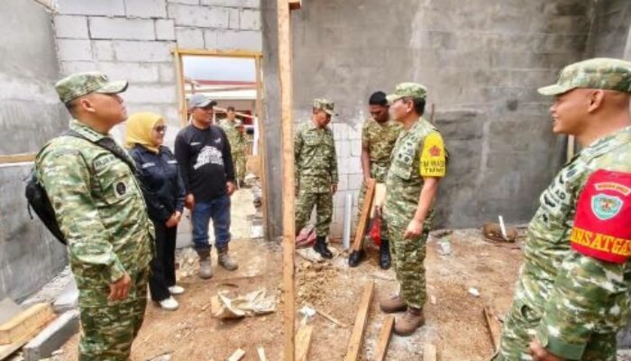 Tim Wasev Itjenad Tinjau TMMD ke-130 di Sukabumi, Progres Fisik Capai 85 Persen