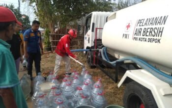 Musim Hujan Tiba, PMI Depok Setop Kirim Air Bersih – 118 Ribu Liter Sudah Disalurkan ke 5 Kecamatan