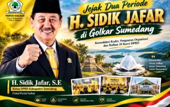 Jejak Dua Periode H. Sidik Jafar di Golkar Sumedang