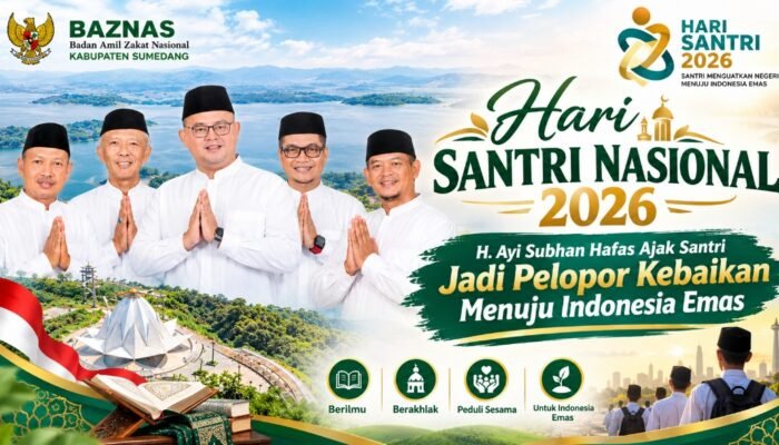 Hari Santri Nasional 2026, H. Ayi Subhan Hafas Ajak Santri Jadi Pelopor Kebaikan Menuju Indonesia Emas