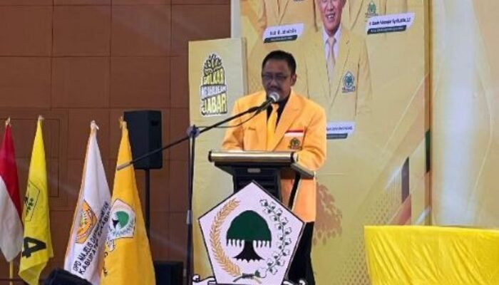 Asep Japar Terpilih Aklamasi Pimpin Golkar Kabupaten Sukabumi Periode 2025 – 2030