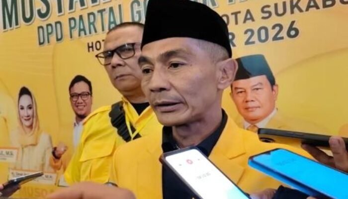 Gundar Kolyubi Pimpin Golkar Kota Sukabumi, Targetkan 6 Kursi DPRD