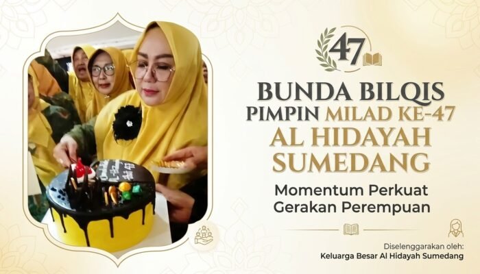 Bunda Bilqis Pimpin Milad ke-47 Al Hidayah Sumedang, Momentum Perkuat Gerakan Perempuan