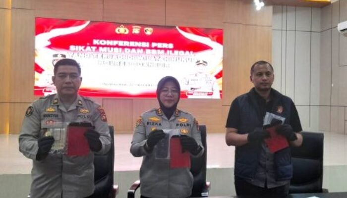 Operasi Sikat Musi 2026, Polres Ogan Ilir Ungkap 19 Kasus Kriminal dan Amankan Dua Tersangka BBM Ilegal