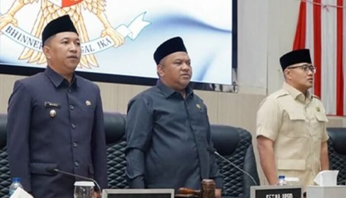 DPRD Kab. Sukabumi Bahas Nota Pengantar Raperda APBD 2027