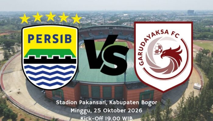 Persib Bandung Bidik Kebangkitan Saat Hadapi Garudayaksa FC di Pekan Ketujuh