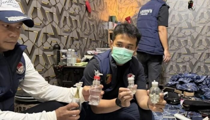 Polrestabes Bandung Gerebek Saritem, 21 Orang Positif Sabu Diamankan