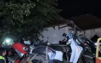 Polres Cianjur Amankan 57 Motor Berknalpot Bising, Razia Sasar Titik Rawan