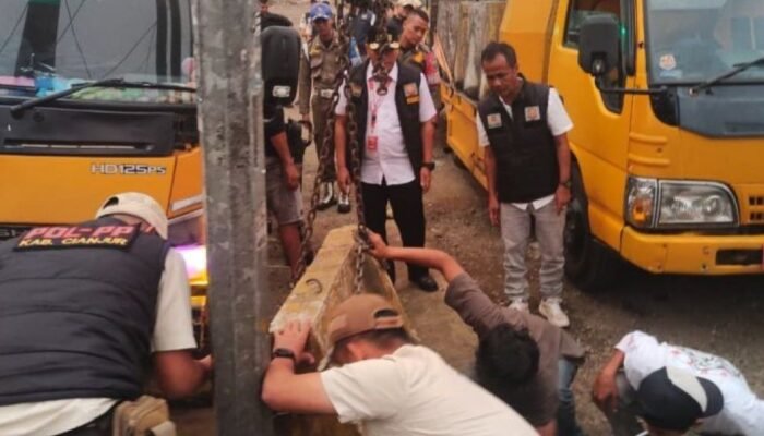 Pemkab Cianjur Pasang Pembatas Beton di Bekas Rest Area Segar Alam, Cegah PKL Kembali Berjualan