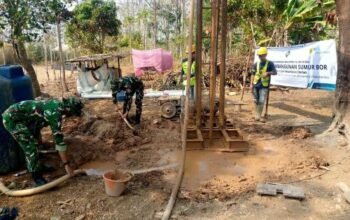 Sumur Bor TMMD ke-130 di Ciemas Capai Kedalaman 40 Meter