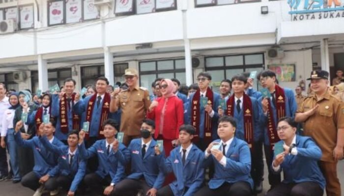 Wali Kota Sukabumi Lepas 45 PMI, Siap Bekerja ke Jepang dan Turki